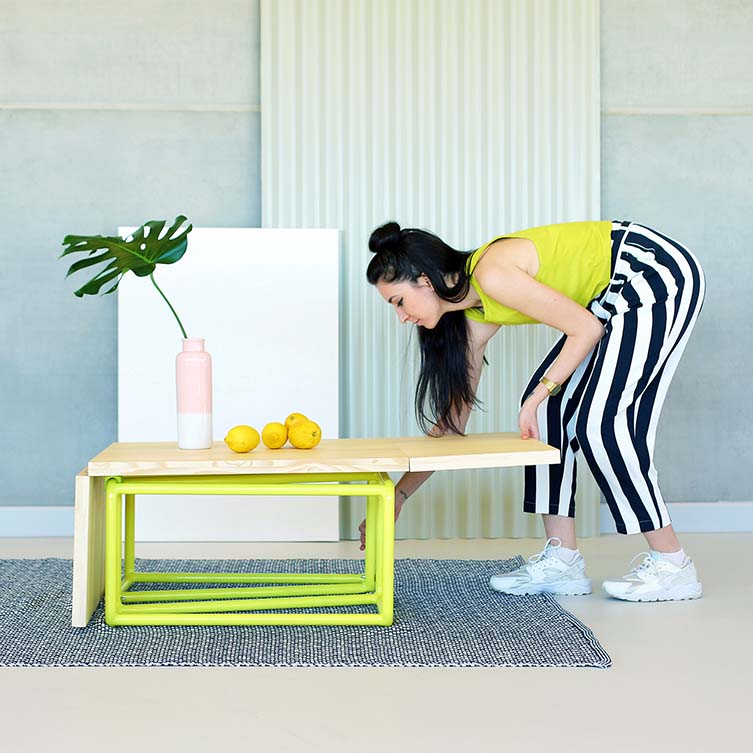 Mubic模块化桌子由Katalin Brigitta Csiki设计，家具设计获奖者