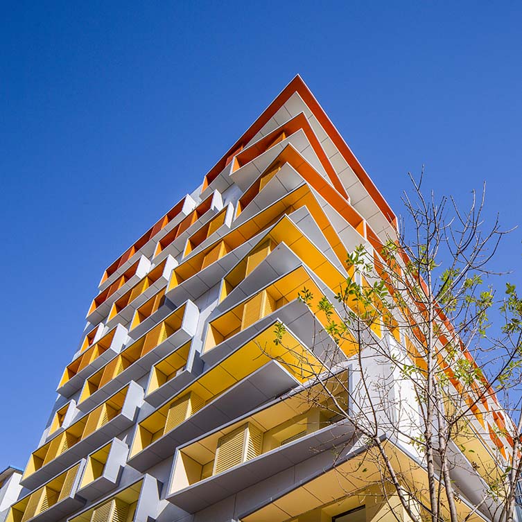 王哲设计的西直门港口公寓是2021 - 2022年建筑、建筑和结构设计类的冠军。