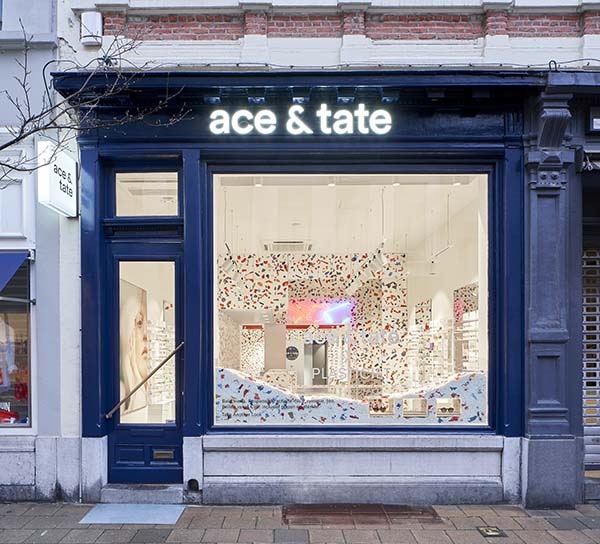 Ace & Tate安特卫普，眼镜店设计与塑化剂由Marten & Joost