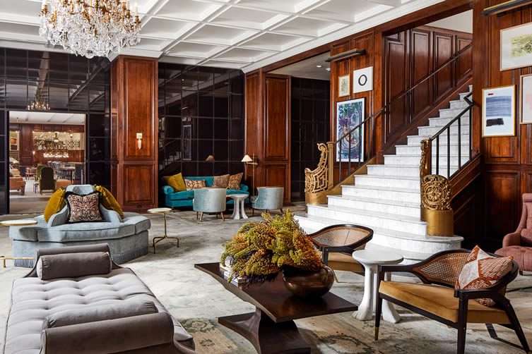 Swoon工作室重新设计的达拉斯Adolphus酒店
