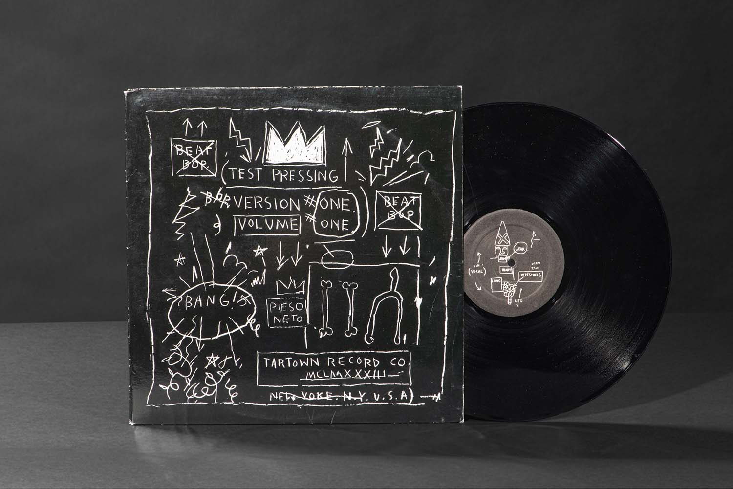 Jean-Michel Basquiat为Rammellzee和K-Rob的Beat Bop创作的艺术品