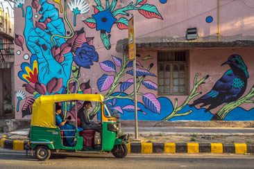Bicicleta Sem Freio为圣+艺术印度