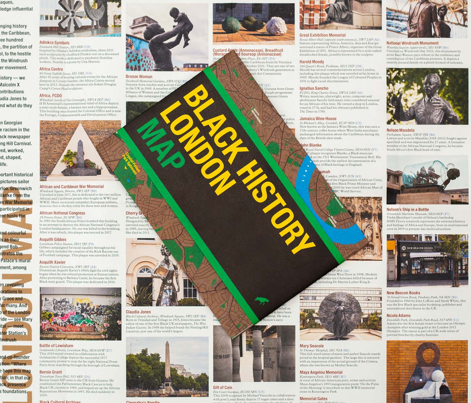《黑人历史伦敦地图》，乔迪·伯顿和艾薇儿·南顿，蓝鸦传媒出版