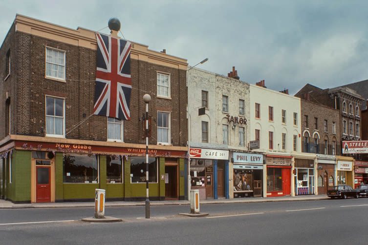 大卫·格兰尼克，伦敦东区彩色60-1980