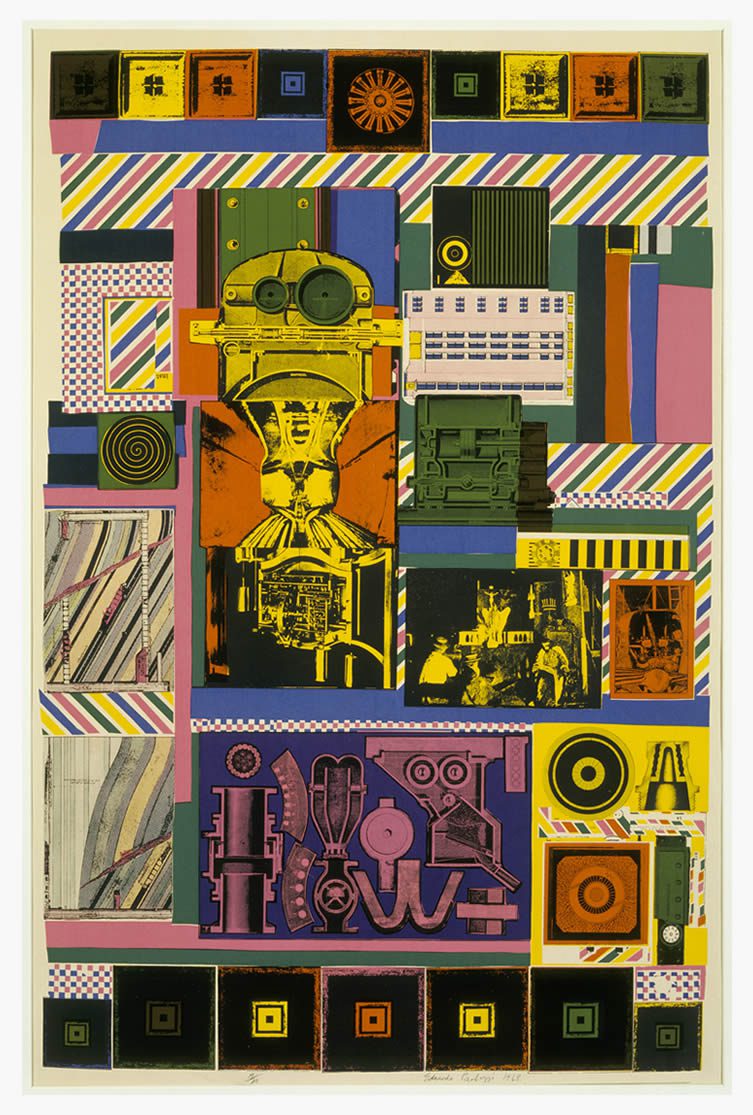 Eduardo Paolozzi，《身份猜想》，1963-64年
