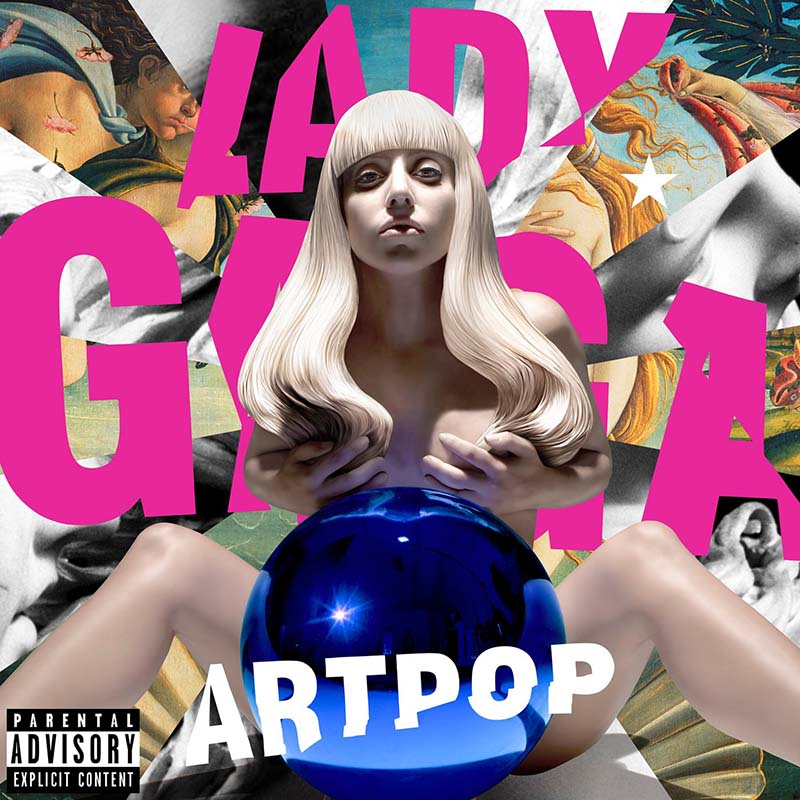 Jeff Koons为Lady Gaga设计，Artpop, 2013
