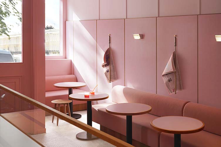 谦卑披萨伦敦，国王路切尔西餐厅由儿童工作室设计