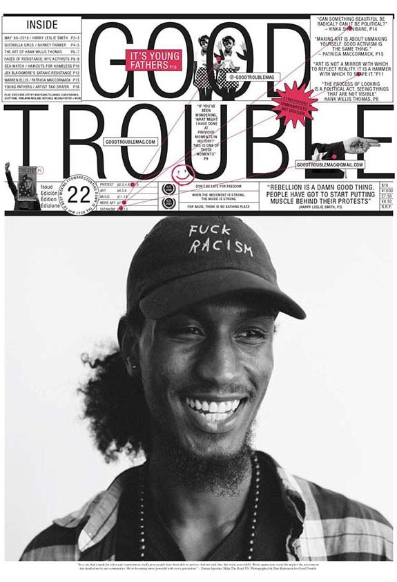 《好麻烦》是一本具有政治意识的杂志，致力于抵抗文化，将聚光灯投向为更美好世界而奋斗的运动