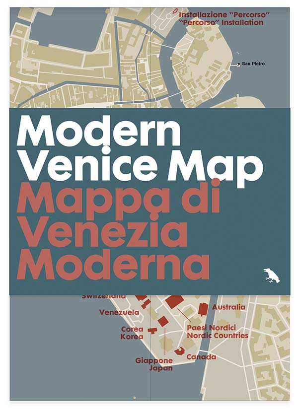 现代威尼斯建筑地图由蓝乌鸦媒体发表