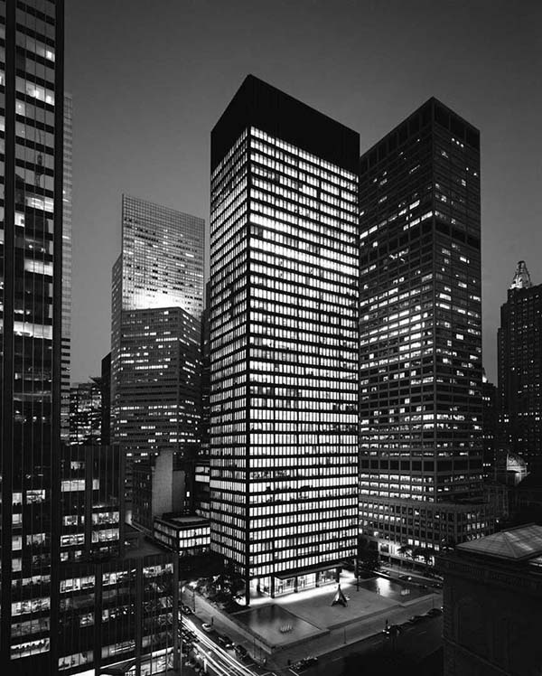 纽约的Seagram大楼，Mies van der Rohe
