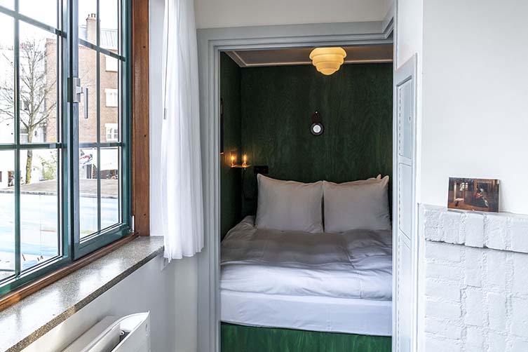 SWEETS酒店阿姆斯特丹，28座桥屋转换成一个设计酒店