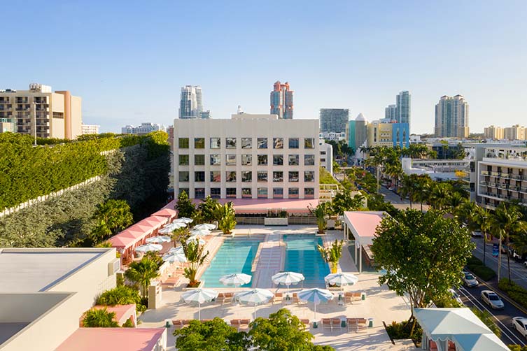 南海滩迈阿密的美景酒店